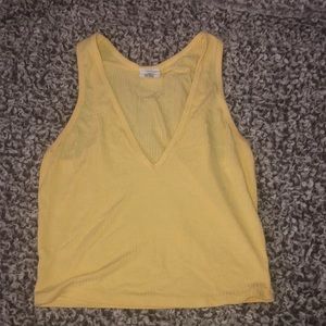 yellow tillys tank top